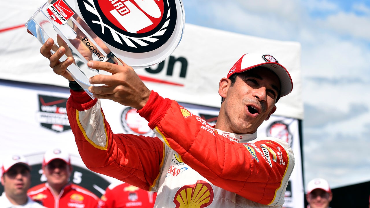 IndyCar: Castroneves claims pole position at Pocono